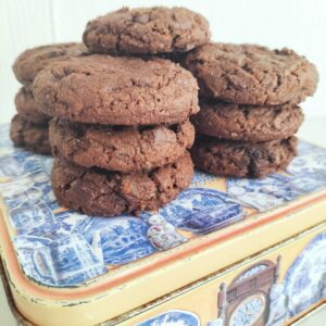 Triple Chocolate Cookies
